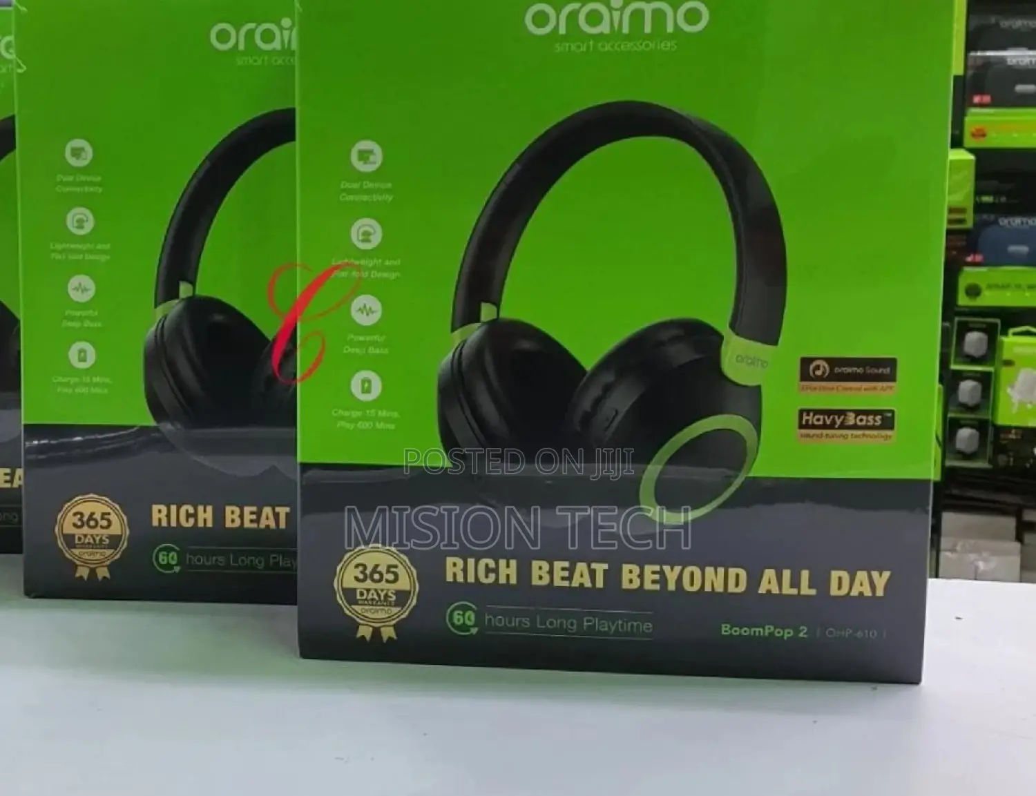 Oraimo Boompop Headphones