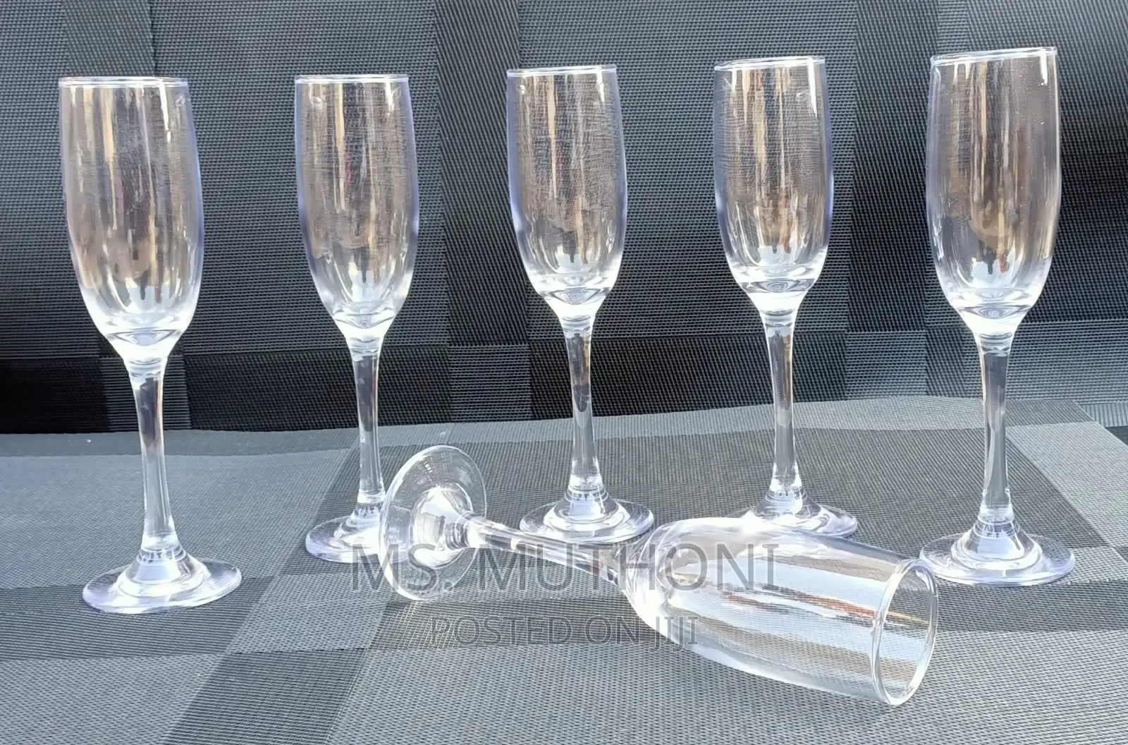 Clear Champagne Glasses