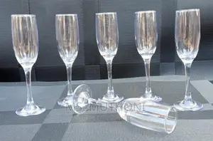 Clear Champagne Glasses