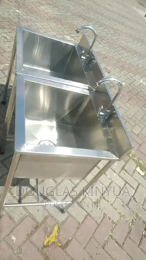 Single Bowl Sink/Stainless Steel Commercial Washing Sink).
