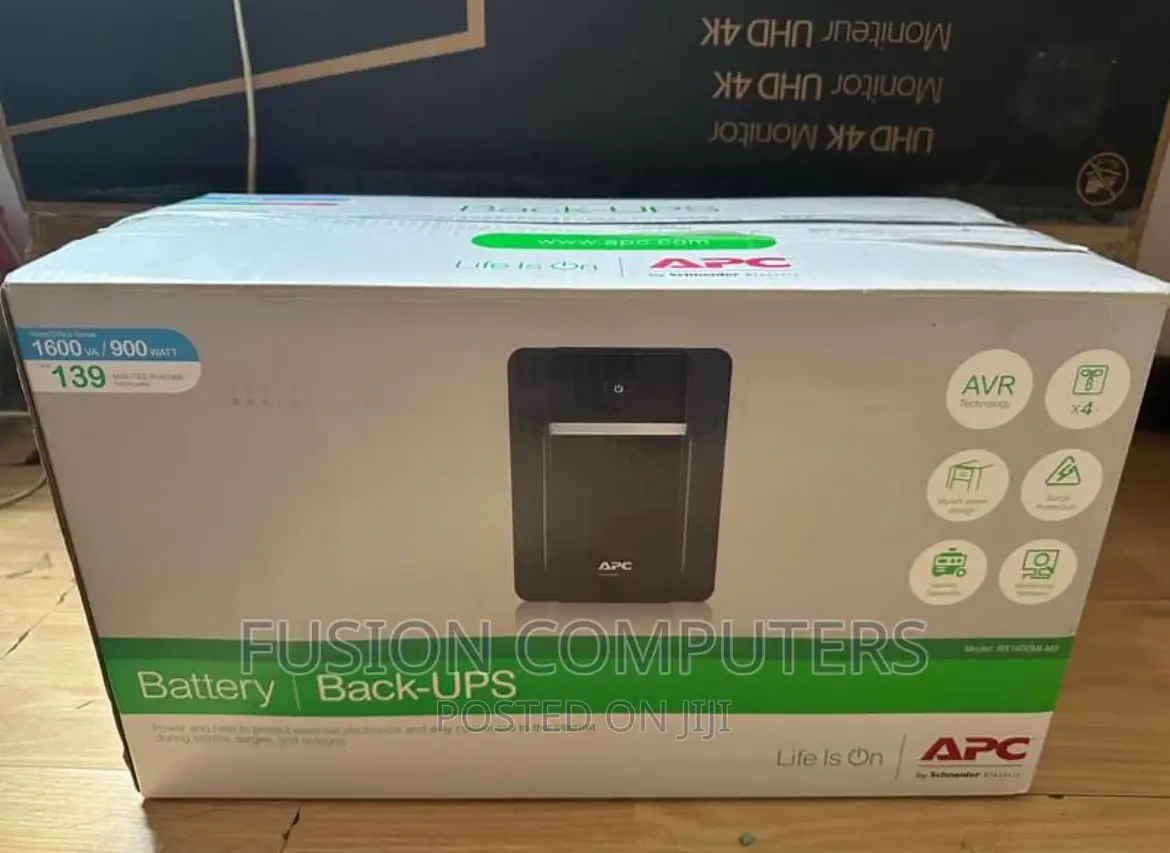 Apc Back-Ups 1600va, 230v, Avr, Iec Sockets (Bx1600mi)