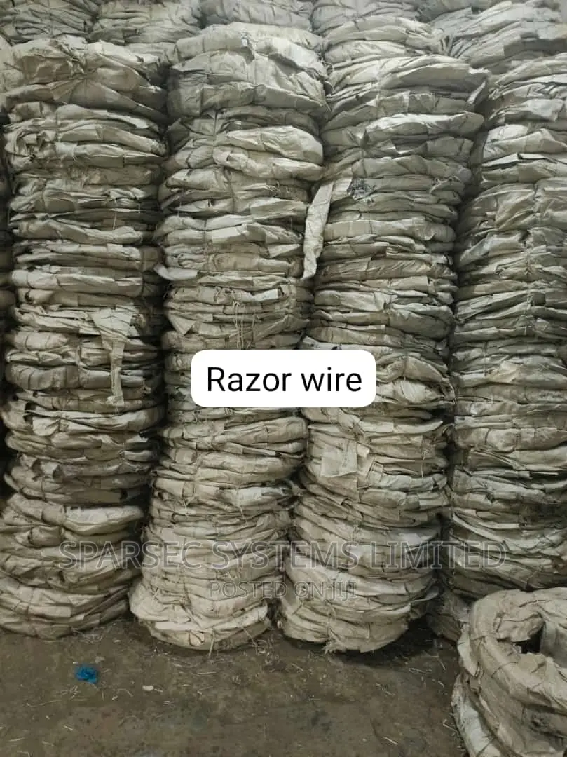 Green Razor Wire Double Galvanized 450mm
