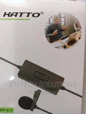 Hot Selling KATTO Clip-on Tube Lapel Mic LAVALIER Microphone
