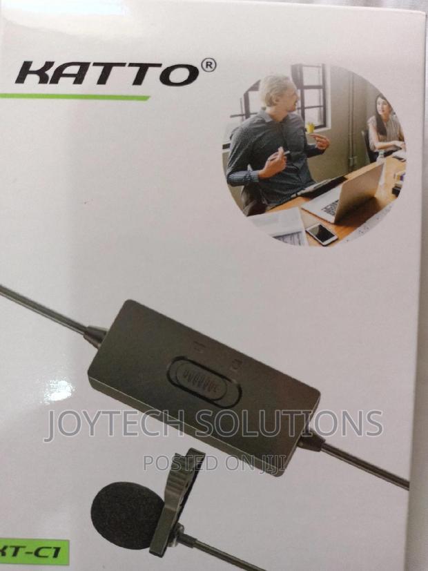 Hot Selling KATTO Clip-on Tube Lapel Mic LAVALIER Microphone - main view