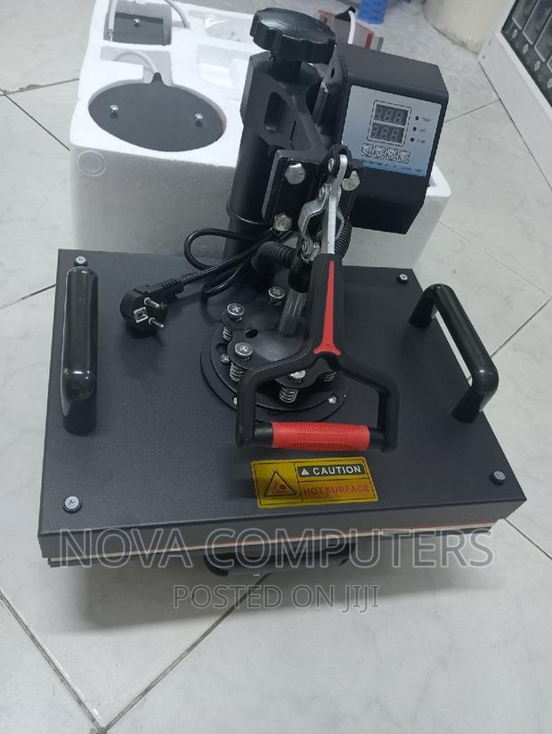 8-in-1 Flatbed Combo Heat Press Machine - main view