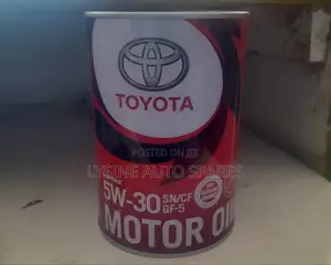 Toyota 5w30 Fully Synthetic Engine Oil. 1 LTR