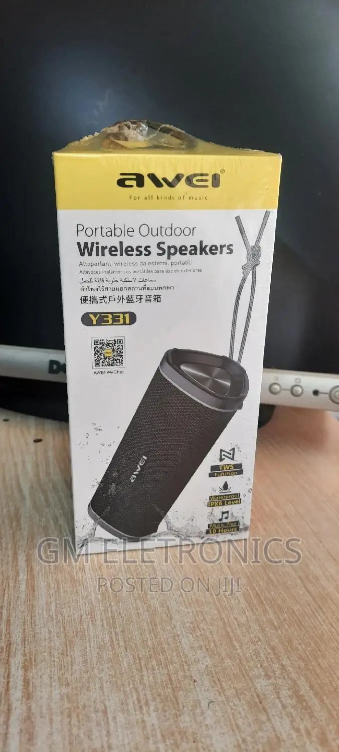 Original Awei Y331 Portable Bluetooth Speaker.