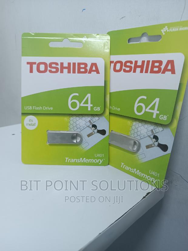 Toshiba 64gb Metallic Usb Flash Drive '! 64 GB Flashdrive
