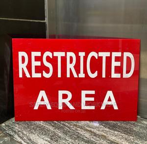 Restriected Area Safety Signage - thumbnail 2