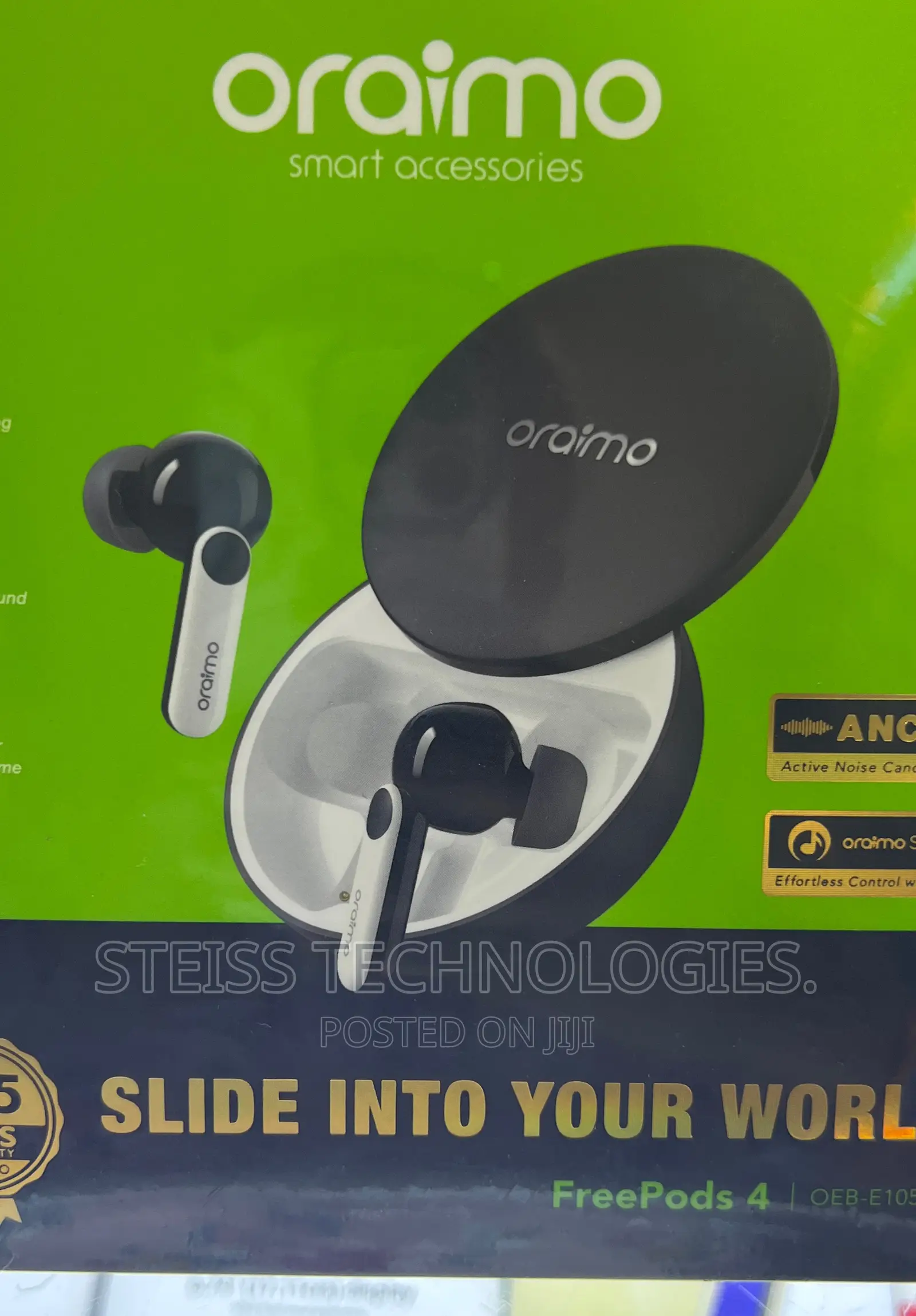 Oraimo Freepods 4 Wireless Pods.