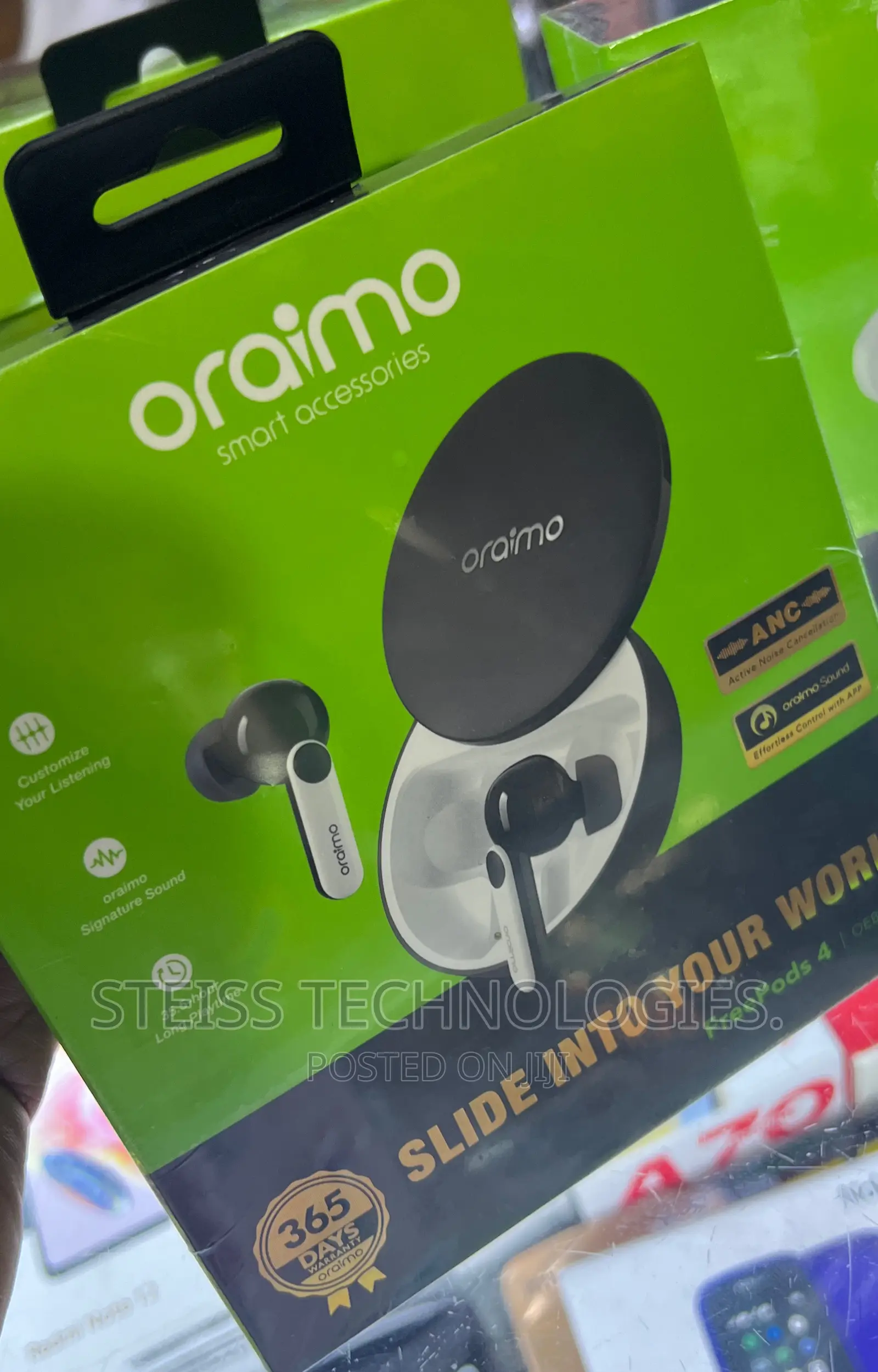 Oraimo Freepods 4 Wireless Pods.