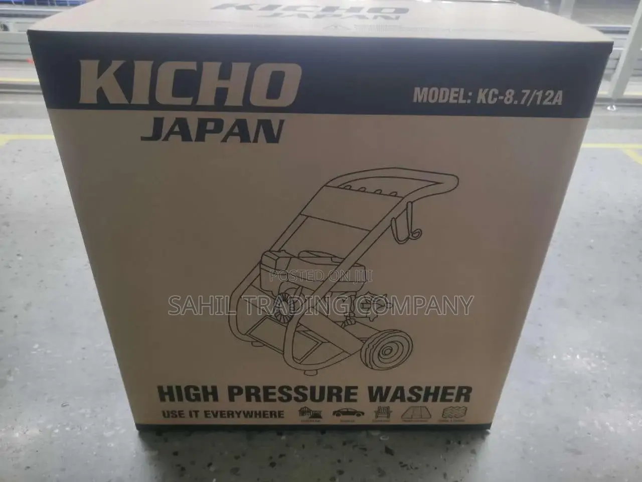 Kicho Petrol Pressure Washer Car Wash Commercial