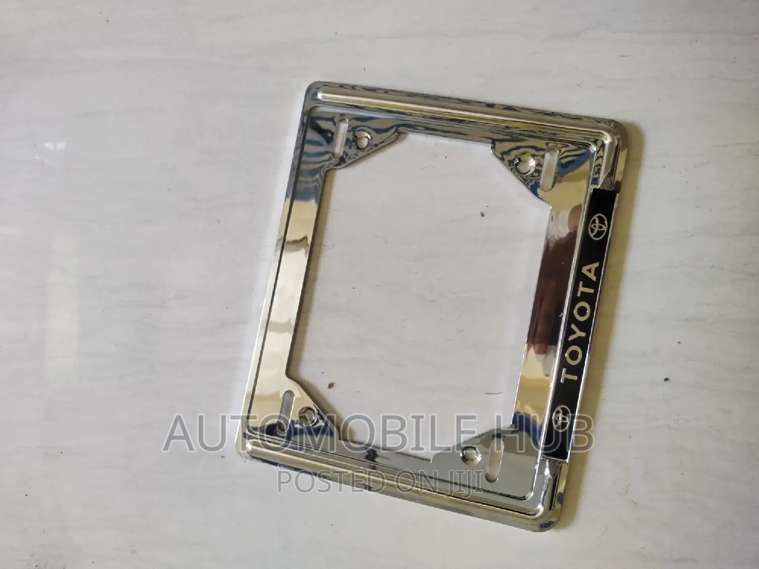Number Plate Holders 2pcs-Chrome