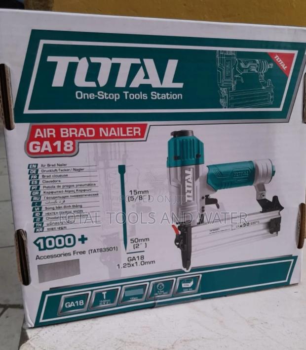 Total G18 Air Braid Nailer Plus 1000+Nails - main view