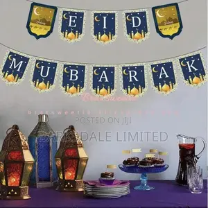 Eid Banner Decorations Mubarak Mubarak Decorations Al Adha