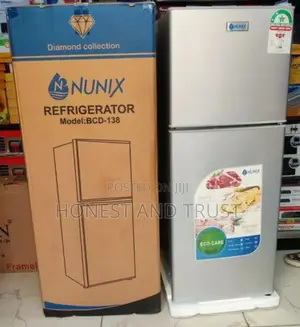 Nunix 138ltrs Double Door Refrigerator