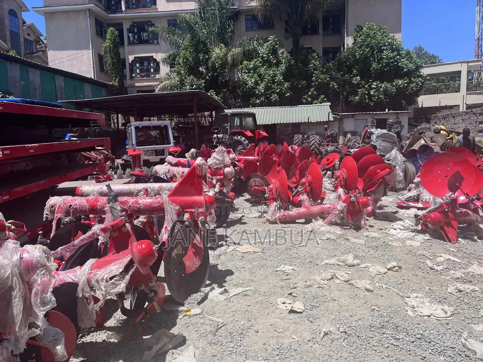 Mf 3disc Ploughs Huge Stock! On Offer