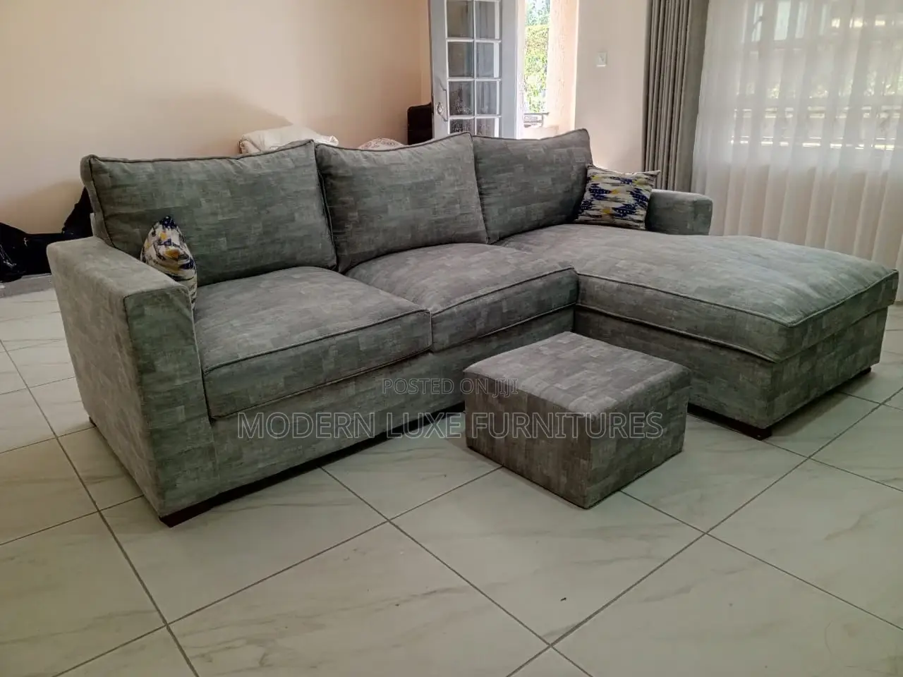 Grey Corner Sofa