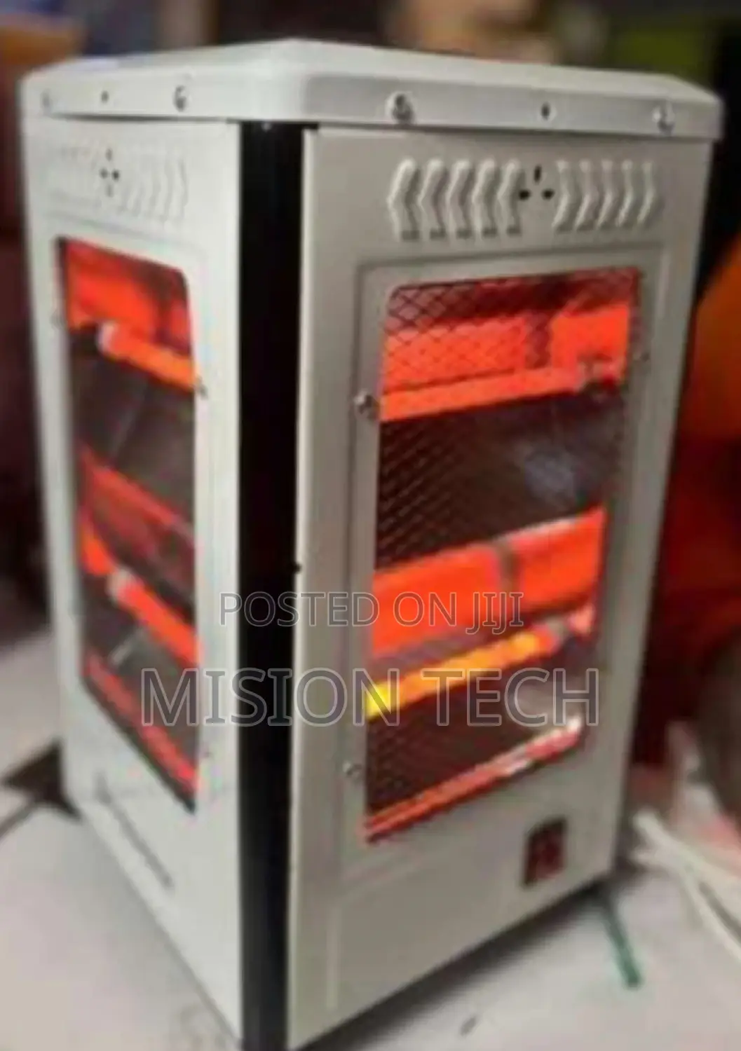 Rashnik 1600W Four Sided Quartz Halogen Room Heater
