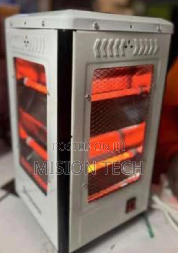 Rashnik 1600W Four Sided Quartz Halogen Room Heater - main view