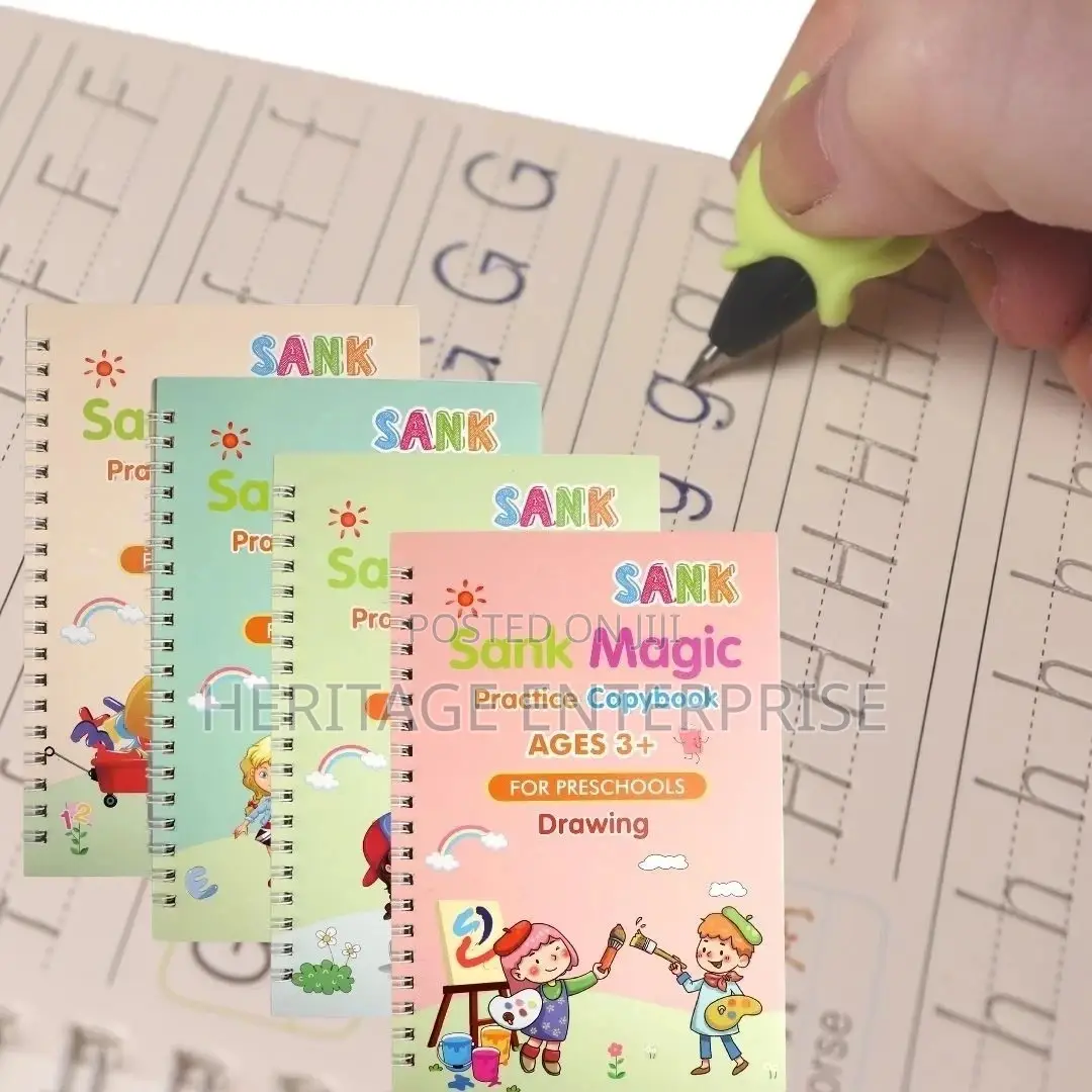 Sank,Kids Educational Magic Sank Learning Book