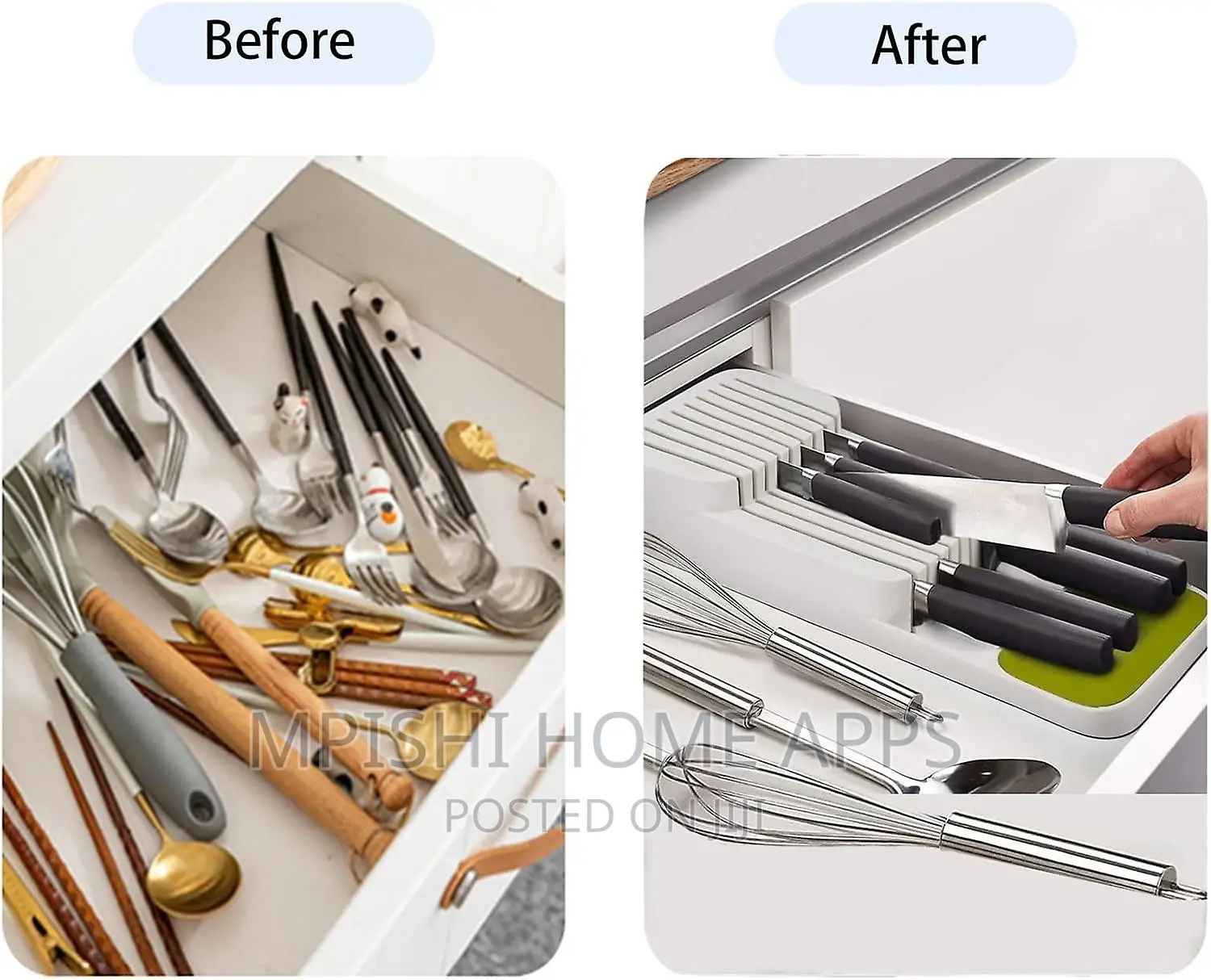 Compact Knifes Organizer