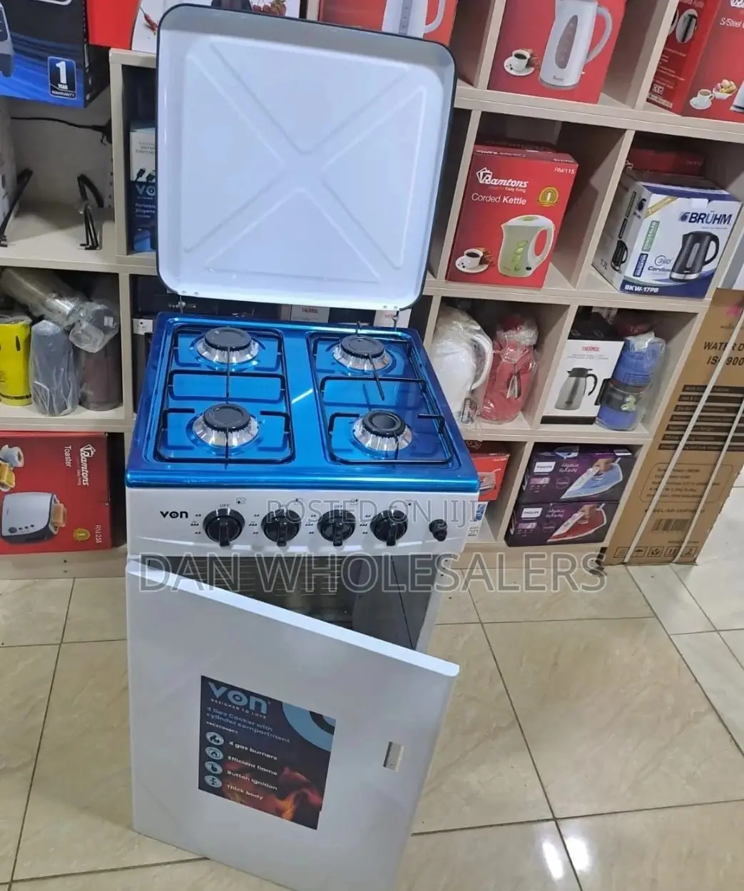 Top Table Cooker Free Standing