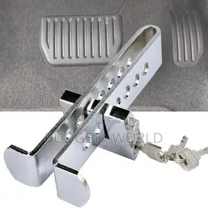'' 8 Hole Brake Clutch Pedal Car Lock Universal Anti-Theft