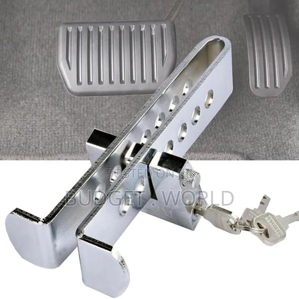 '' 8 Hole Brake Clutch Pedal Car Lock Universal Anti-Theft