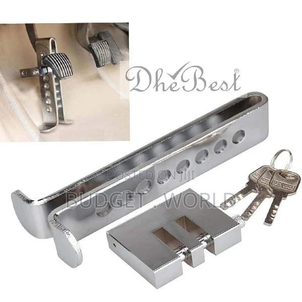 Stainless Steel Anti Theft Car Lorry Van Clutch Brake Lock;
