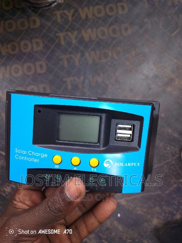 Solar Charge Controller - main view