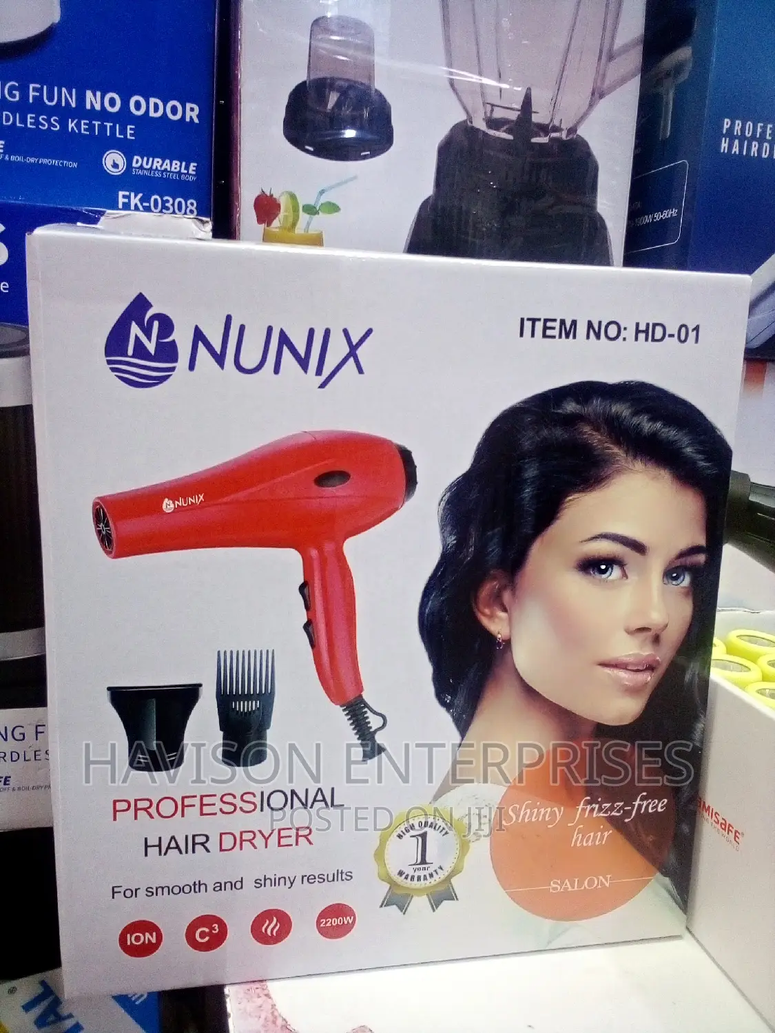 New Model Nunix Blowdrier