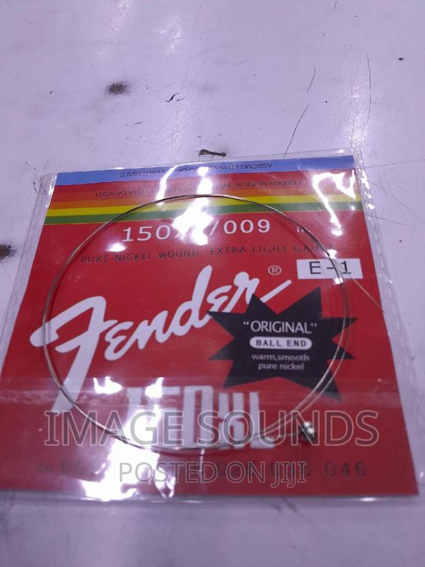 Fender Guitar String No.1 For Electric Guitar - main view