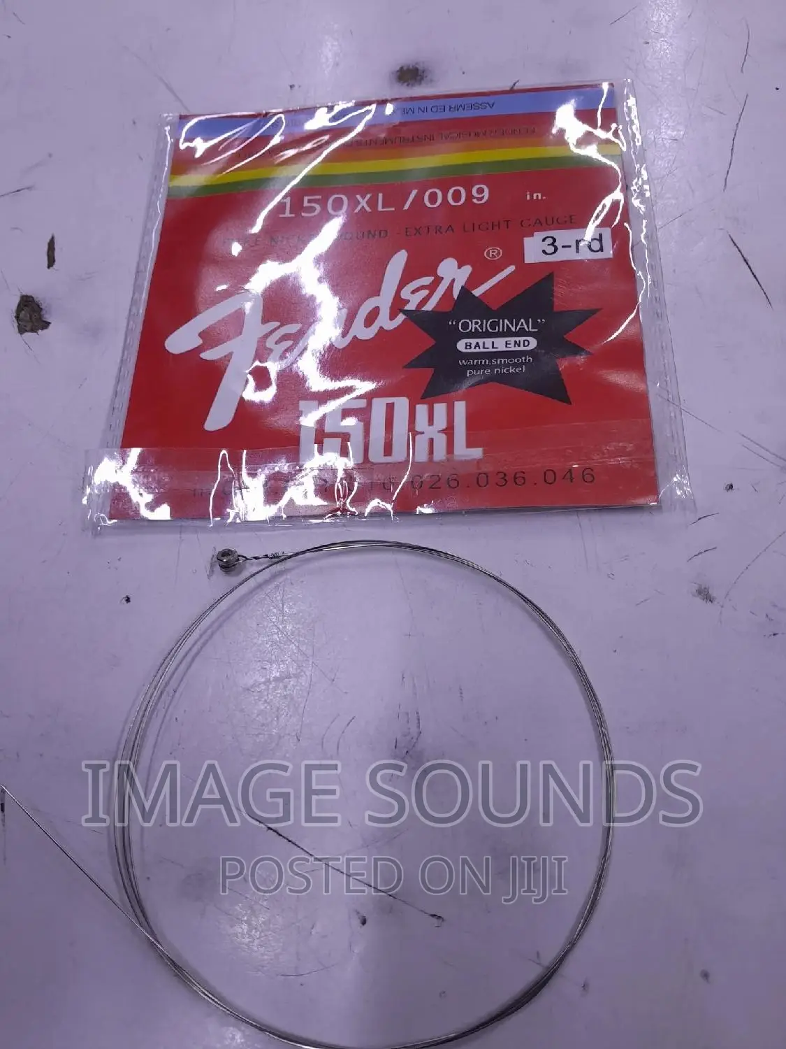 Fender Electric Guitar String No. 3