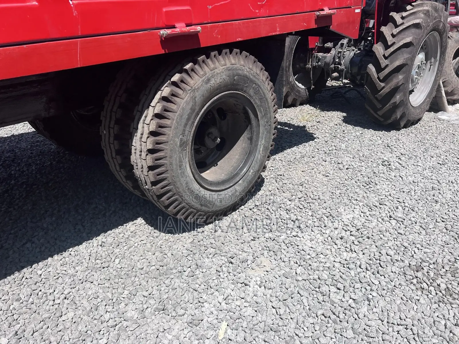 12 Feet by 7 Feet Hydraulic Trailer