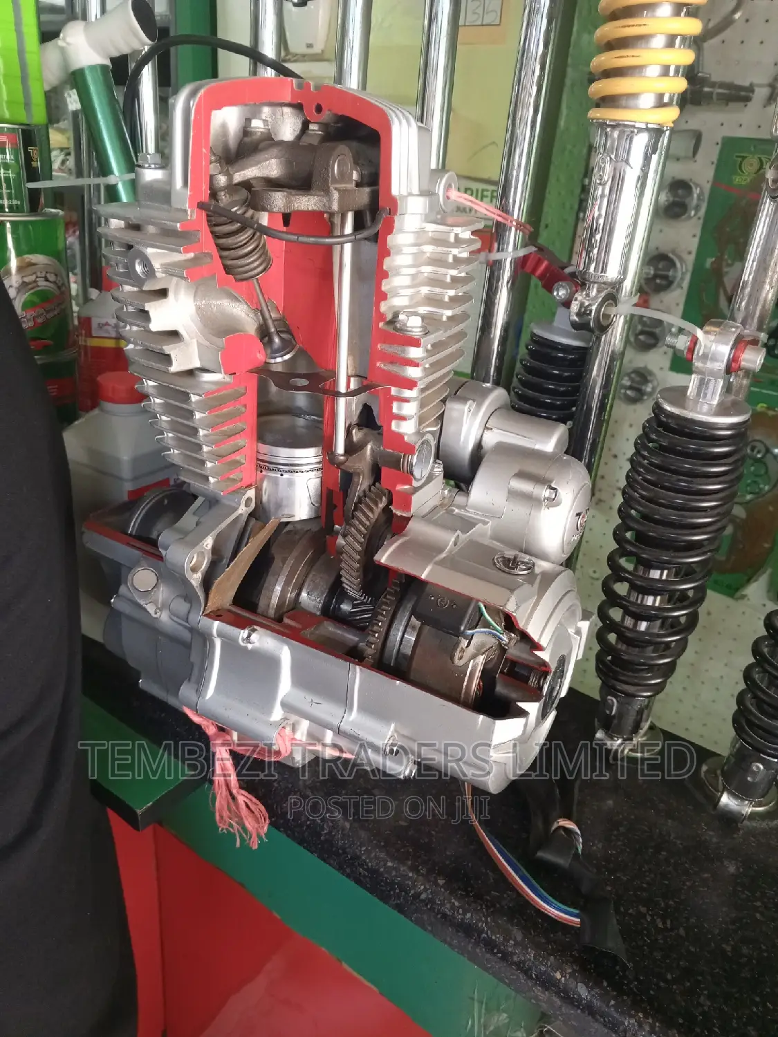 Motorcycle Engine Spare Parts Eg Block