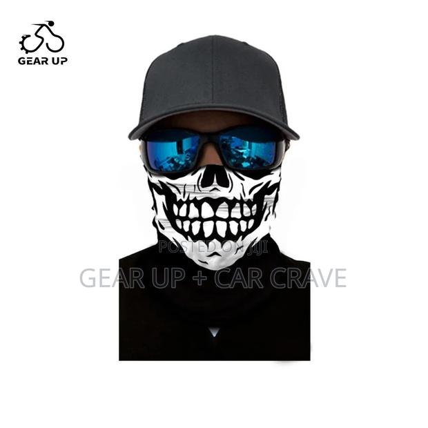 Skull Face Neck Mask - main view