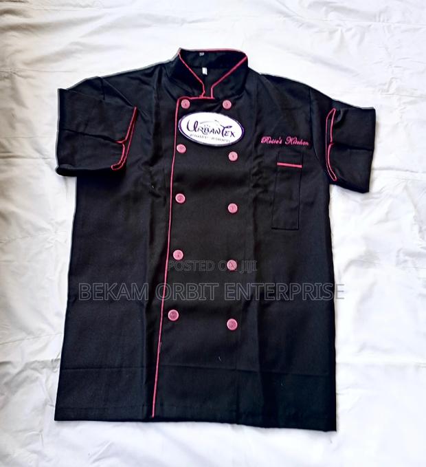 Branded Customized Black Sleeveless Jacket - main view