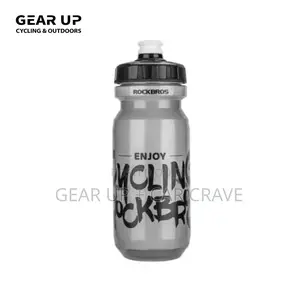 Rockbros Sports Cycling Gym Bottle 600ml White/Grey