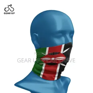 Kenya Flag Face Neck Mask