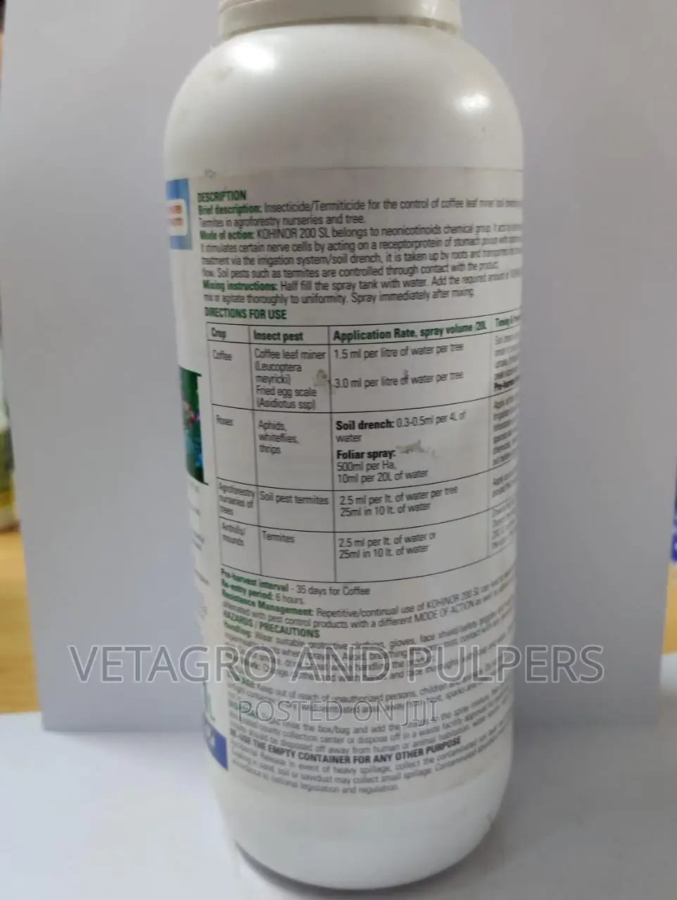 Kohinor 200SL Sc Insecticide
