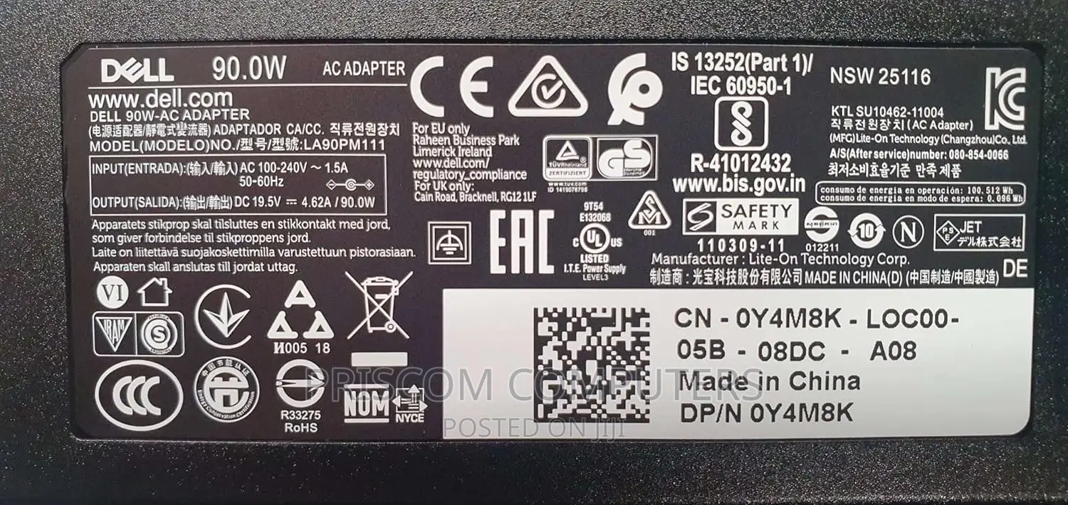 Dell Latitude 3160 3190 3460 3470 3560 3570 5280 5290 Charge