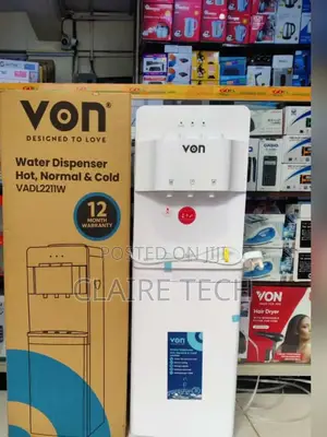 White 3 Taps Hot , Normal and Cold Water Dispenser
