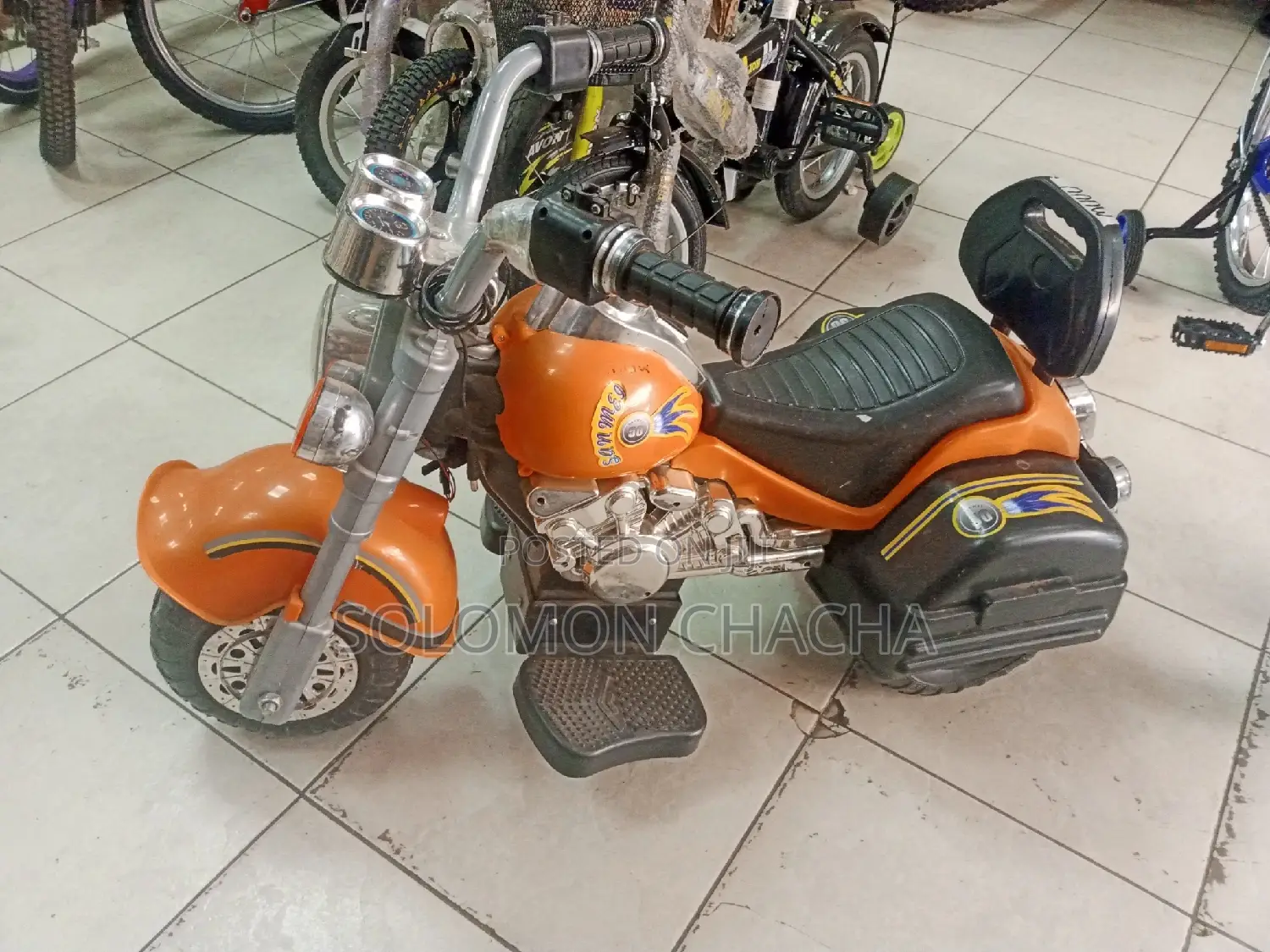 Kids Motorbike Rechargeable Available
