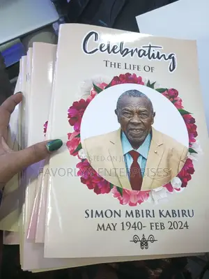 Executive Eulogy Design and Publish