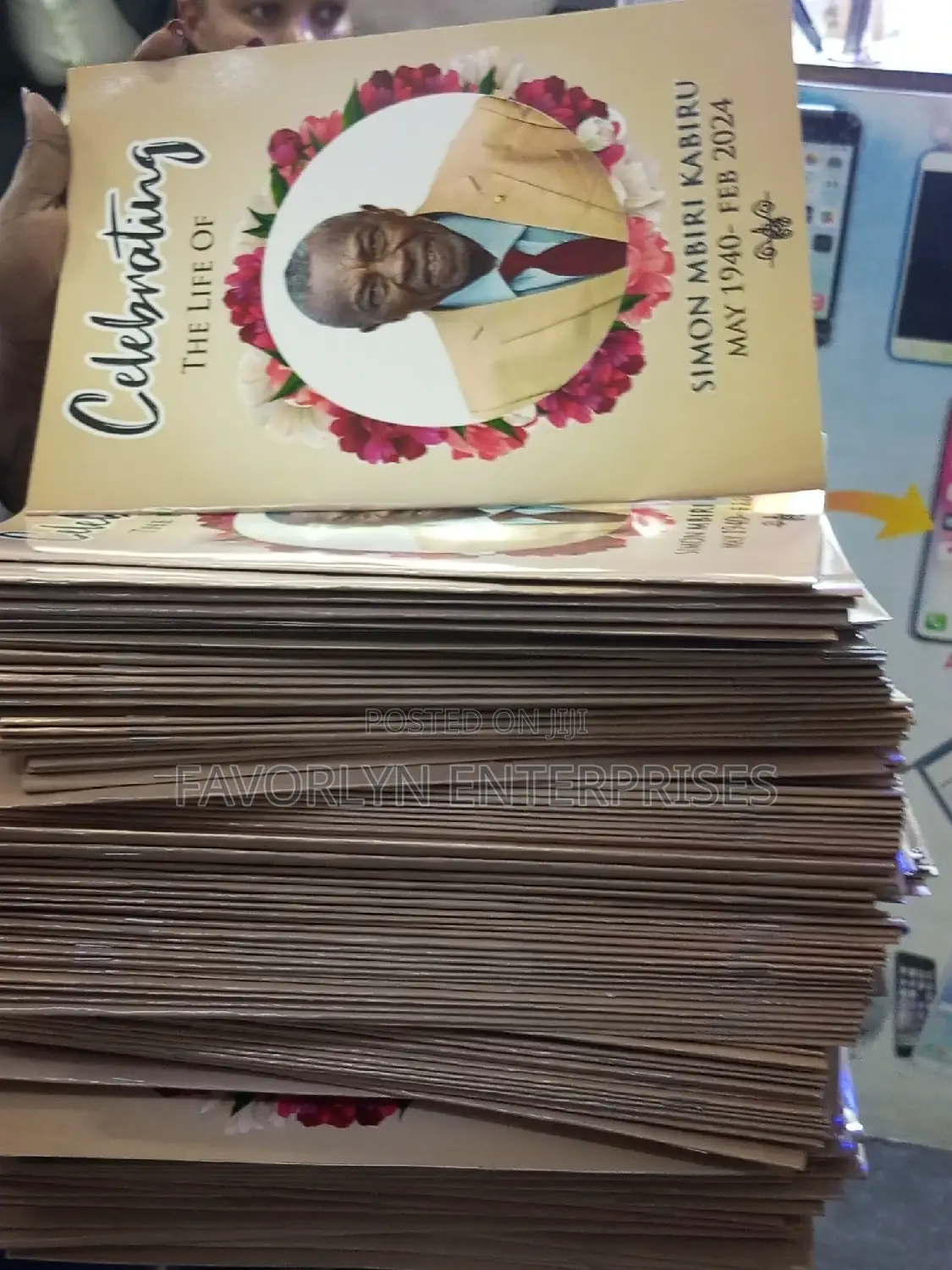 Executive Funeral Program Design and Publish