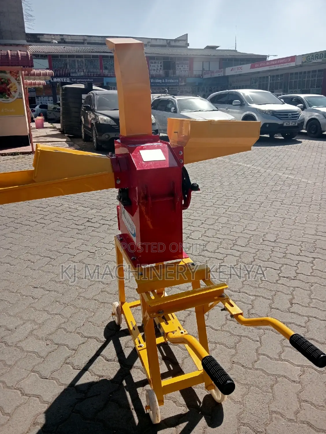 Petrol Powered Feed Chopper Available