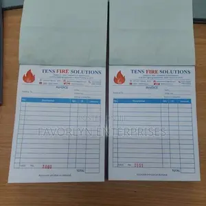Delivery and Invoice Receipt Books Printing