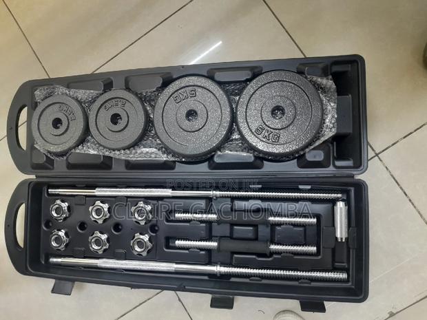 50 KGS Dumbbell With Barbell - main view