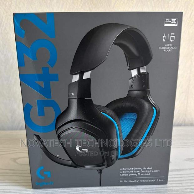 Logitech G432 Headphones - main view